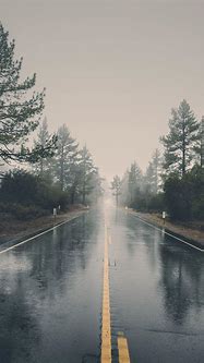 Image result for Rain Road Wallpaper iPhone
