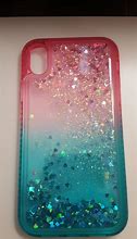 Image result for Water iPhone Case Pink Glitter
