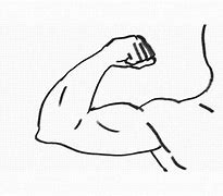 Image result for One Arm Muscle Cartoon