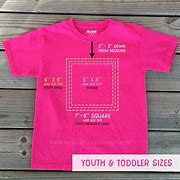 Image result for Child T-Shirt Size Chart