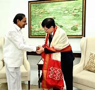 Image result for Foxconn CEO with Karnataka Cm