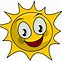 Image result for Smiling Sun Clip Art Free