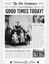 Image result for Old Newspaper