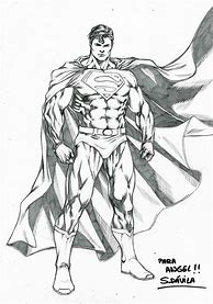 Image result for Superman Comic Book Drawing