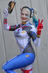 Image result for Harley Quinn Cosplay Laughing
