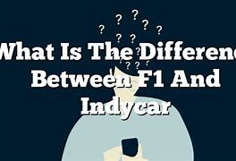 Image result for Difference Between F1 and Indy Cars