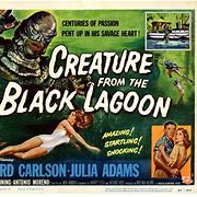 Image result for Creature From the Black Lagoon Coloring Page