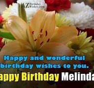 Image result for Happy Birthday Melinda Meme