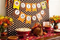 Image result for Thanksgiving Party Decorations