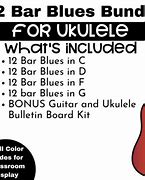 Image result for 12 Bar Blues Ukulele Chords