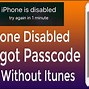Image result for How to Disable iPhone 8 Plus with iTunes