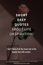 Image result for Short Deep Quotes