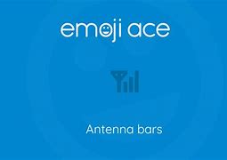 Image result for Signal Bar Emoji