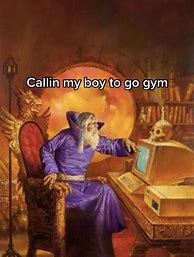 Image result for Wizard Painting Meme