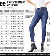 Image result for Jean Size Conversion Chart