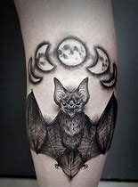 Image result for Black Bat Tattoo Designs