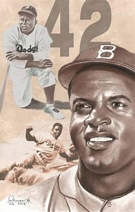 Image result for Jackie Robinson Drawing