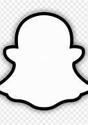 Image result for Snapchat Logo in White and Blzck