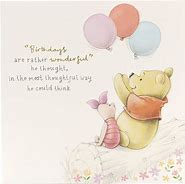Image result for Vintage Winnie the Pooh Happy Birthday