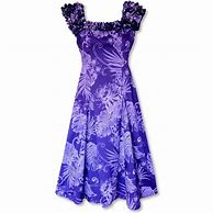 Image result for Purple Hawaiian Dresses