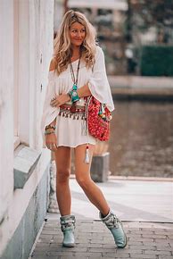 Image result for Bohemian Hippie Style Clothing
