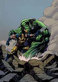 Image result for hulk wolverine
