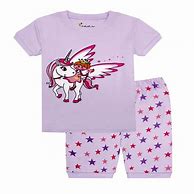 Image result for Unicorn Pyjamas for Children Summer