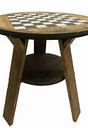 Image result for Chess Board End Table