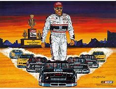 Image result for Dale Earnhardt NASCAR Vintage Artwork
