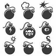 Image result for Anime Bomb Symbol