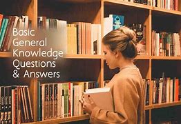 Image result for Basic General Knowledge