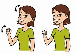 Image result for Yes Sign Language Clip Art