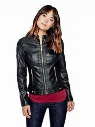 Image result for Guess Leather Jacket