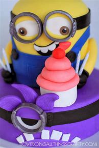 Image result for Despicable Me 2 Birthday Cake