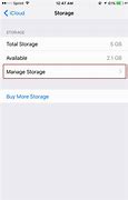 Image result for iCloud Settings On iPhone