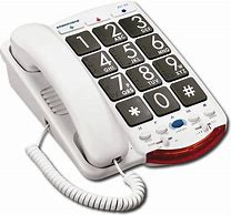 Image result for White Corded Phone