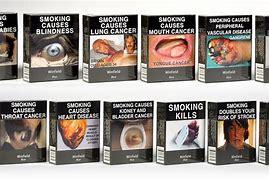 Image result for Cigarette Package Warning Label