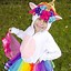 Image result for unicorn costume with cats ear