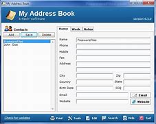 Image result for Microsoft Word German Address Book Template