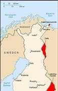 Image result for Map of Finland and Russia with Borders Shown