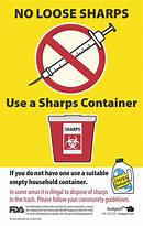 Image result for Sharp Pins Safty Stickers
