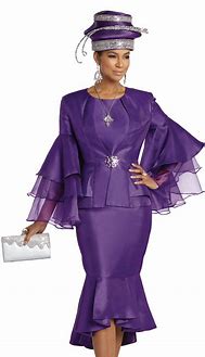 Image result for Purple Church Suits