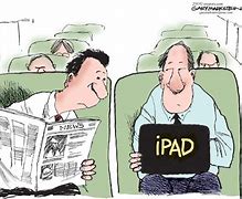 Image result for No iPad Cartoon Image