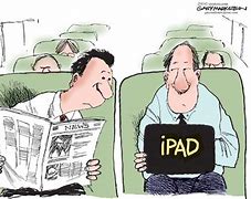 Image result for Cartoon iPad with Social Media