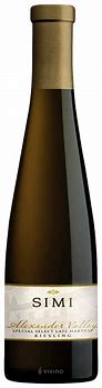 Image result for Simi Riesling Special Select Late Harvest Alexander Valley