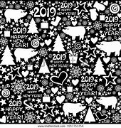 Image result for 2019 Black and White Drawing Clip Art