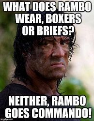 Image result for Funny Rambo Memes