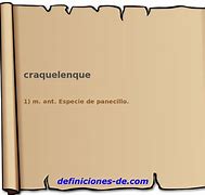 Image result for craquelenque
