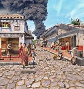 Image result for Pompeii Before Volcano Eruption