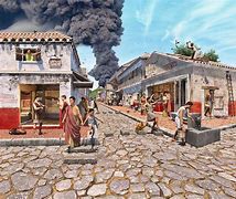Image result for Pompeii Volcano Asthetic